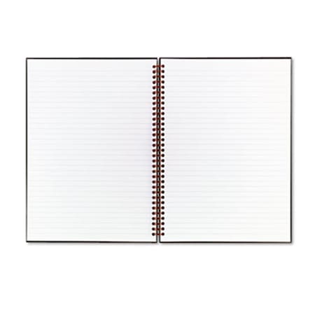 Workstationpro Black Nft Red Twinwire Hardcover Notebook Legal Rule 8.5 x 11 White 70 Sheets TH2095276